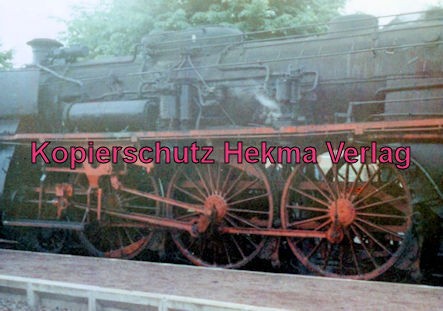 Abschiedsfahrt bad. Lok 018 323-6 - Bahnhof Bornum (Harz)