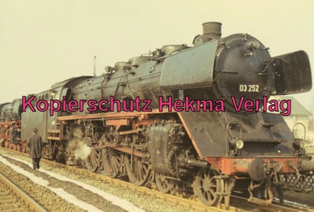 Pacific Abschiedsfahrt - BW Mönchengladbach - Lok 03 252