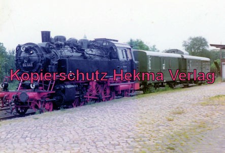 Bahnhof Glückstadt - Lok 64 446