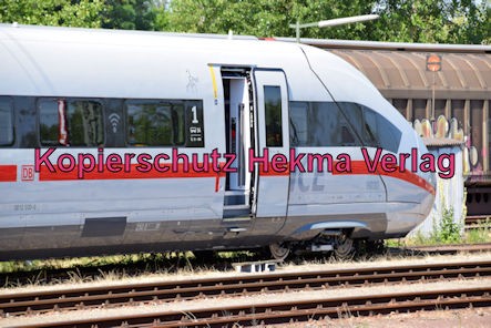 Wörth am Rhein Eisenbahnbahn - Bahnhof Wörth am Rhein - Schulungszug ICE 4 - Wagen 0812 030-6