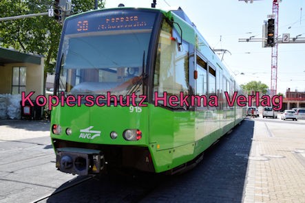 Karlsruhe Straßenbahn - Straßenbahndepot Gerwigstraße - Wagen 915
