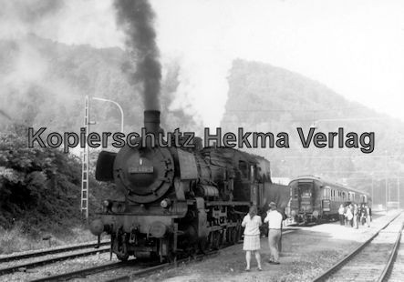 Künzelsau Eisenbahn - Bahnhof Künzelsau - Lok 038 499-0