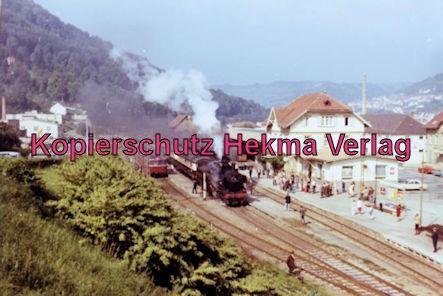 Künzelsau Eisenbahn - Bahnhof Künzelsau - Lok 038 499-0