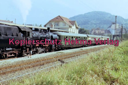 Künzelsau Eisenbahn - Bahnhof Künzelsau - Lok 038 499-0