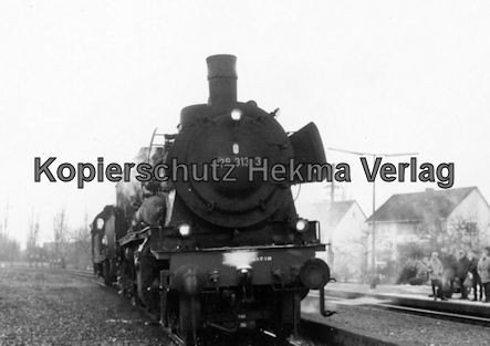 Landau/Pfalz Eisenbahn - Landau Westbahnhof - Lok 038 313-3