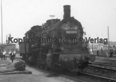 Rheingoldzug von Düsseldorf nach Arnheim - BW Neuß (Rhein) - Lok 055 113-5