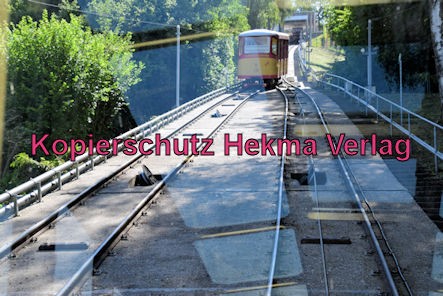 Turmbergbahn Karlsruhe - Wagen 1 auf der Strecke
