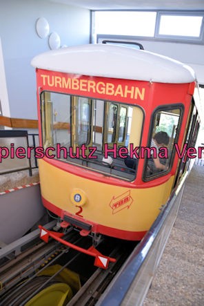 Turmbergbahn Karlsruhe - Bergstation - Wagen 2