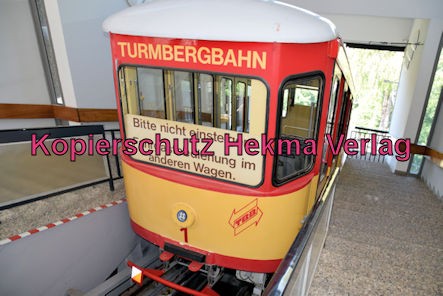 Turmbergbahn Karlsruhe - Bergstation - Wagen 1