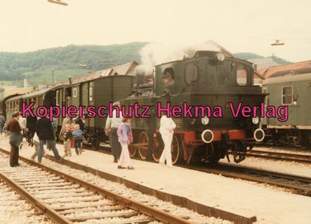 Tälestalbahn Nürtingen-Neuffen- Sofazügle - Bahnhof Neuffen - Lok 11