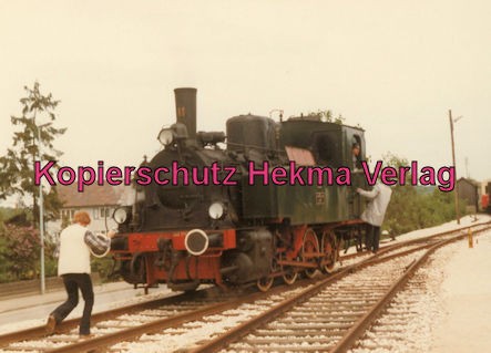 Tälestalbahn Nürtingen-Neuffen- Sofazügle - Bahnhof Neuffen - H.L.B. Lok 11