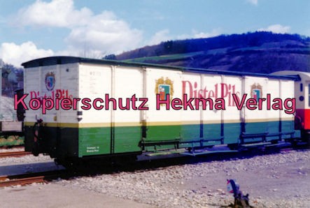 Jagsttalbahn - Sonderfahrt Möckmühl-Dörzbach - Bahnhof Dörzbach - Seidensticker Lok