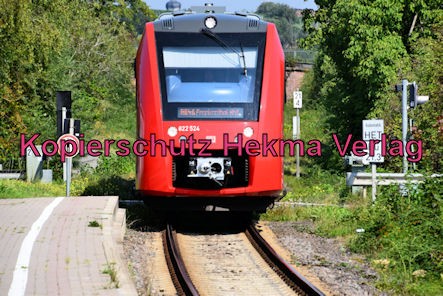 Herxheim am Berg Eisenbahn - Bahnhaltepunkt Herxheim am Berg - Zug RB45 - 622 524