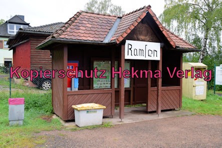 Ramsen Pfalz Eisenbahn - Bahnhof Ramsen - Bahnhäuschen (Wartehalle)