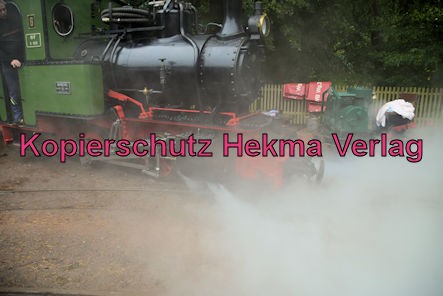 Stumpfwaldbahn Eiswoog Pfalz Eisenbahn - Bahnhof Eiswoog - Feldbahndampflok der Eisenberger Klebsand-Werke GmbH