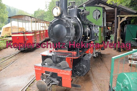 Stumpfwaldbahn Eiswoog Pfalz Eisenbahn - Bahnhof Eiswoog - Feldbahndampflok der Eisenberger Klebsand-Werke GmbH