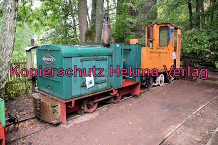 Stumpfwaldbahn Eiswoog Pfalz Eisenbahn - Bahnhof Eiswoog - Feldbahnlok - Deutz