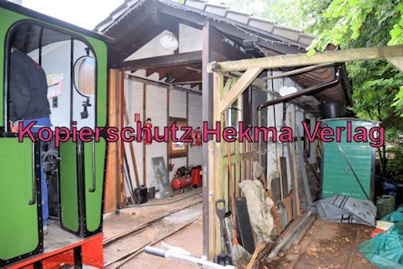 Stumpfwaldbahn Eiswoog Pfalz Eisenbahn - Bahnhof Eiswoog - Lokschuppen und Werkstatt