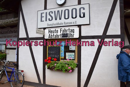Stumpfwaldbahn Eiswoog Pfalz Eisenbahn - Bahnhof Eiswoog - Bahnhofsgebäude