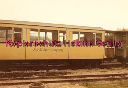 Langeoog Inselbahn - Personenwagen