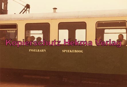 Spieckeroog Inselbahn - Personenwagen