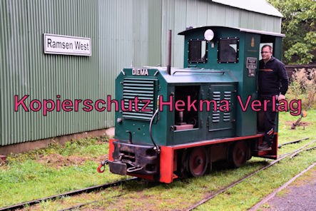 Stumpfwaldbahn Eiswoog Pfalz Eisenbahn - Bahnhof Eiswoog - Feldbahn Diema