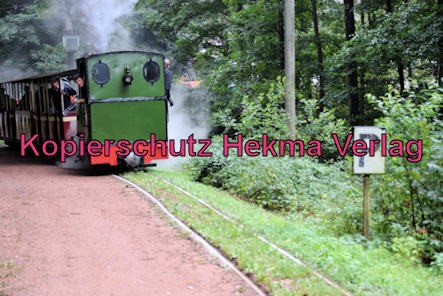 Stumpfwaldbahn Eiswoog Pfalz Eisenbahn - Bahnhof Eiswoog - Auf der Strecke