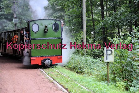 Stumpfwaldbahn Eiswoog Pfalz Eisenbahn - Bahnhof Eiswoog - Auf der Strecke