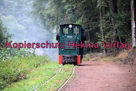 Stumpfwaldbahn Eiswoog Pfalz Eisenbahn - Bahnhof Eiswoog - Auf der Strecke