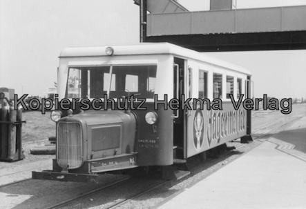 Borkum Inselbahn - Wismarer Schienenbus T1 - Schweineschnäuzchen