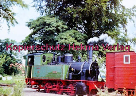Erste Museumseisenbahn Deutschlands - Bruchhausen-Vilsen-Heiligenberg-Asendorf - Bahnhof Heiligenberg - Dampflok