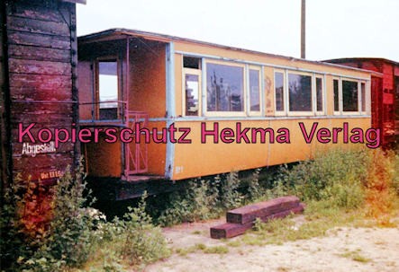 Erste Museumseisenbahn Deutschlands - Bruchhausen-Vilsen-Heiligenberg-Asendorf - Bahnhof Heiligenberg - Personenwagen