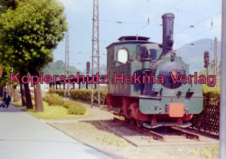 KAE Kreis Altener Eisenbahn - Feuriger Elias - Bahnhof Altena - Lok 13 Erb. Hohenzollern, 1907, (Cn2)