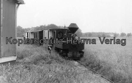 Dampf-Kleinbahn Mühlenstroth Gütersloh - Mühlenstroth - Dampflok mit Wagen Eigenbau