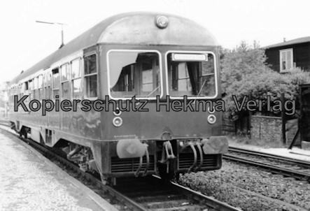 Osthannoversche Eisenbahn A.G. - Bahnhof Soltau - Triebwagen