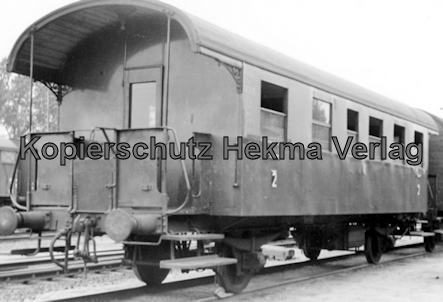 Osthannoversche Eisenbahn A.G. - Bahnhof Celle - Personenwagen