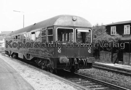 Osthannoversche Eisenbahn A.G. - Bahnhof Lüneburg - Triebwagen