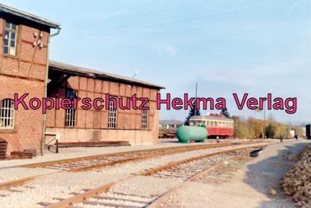 Württembergische Eisenbahngesellschaft Stuttgart - Bahnhof Vaihingen - Lokschuppen