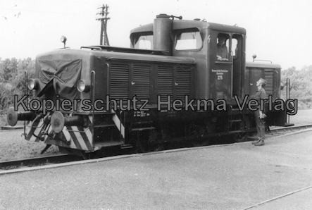Bremervörde - Osterholzer Eisenbahn - Abstellgleis - Diesellok 275