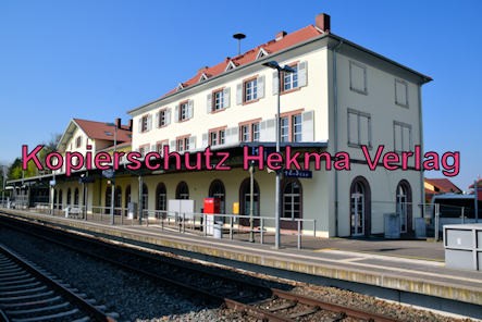 Winden (Pfalz) Eisenbahn - Winden Bahnhof - Bahnhofsgelände