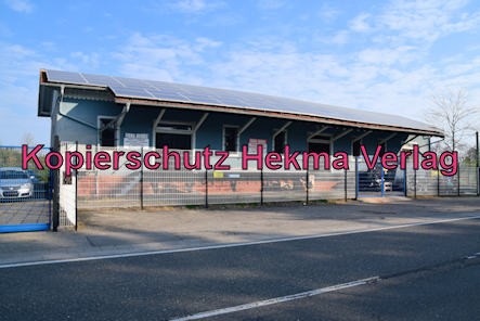 Eisenbahn Rülzheim - Bahnhof Rülzheim - Altes Gebäude der Güterabfertigung