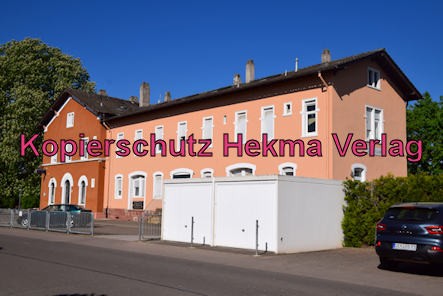 Landau-Germersheim - Untere Queichtalbahn - Bahnhof Zeikam - Altes Bahnhofsgebäude Zeiskam