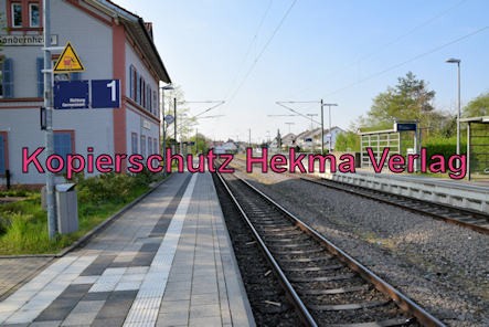 Eisenbahn Sondernheim - Bahnhof Sondernheim - Altes Bahnhofsgebäude