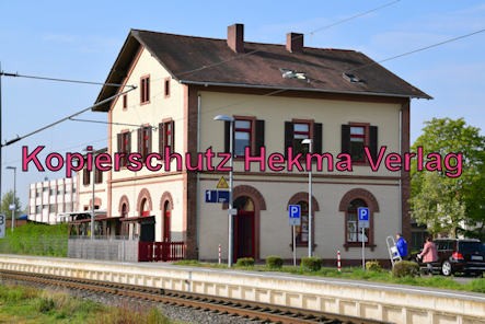 Eisenbahn Bellheim - Bahnhof Bellheim - Altes Bahnhofsgebäude