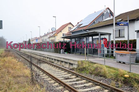 Hagenbach (Pfalz) Eisenbahn - Bahnhaltepunkt Hagenbach