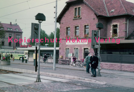 Letzte Dampfzugfahrt - Ettlingen Stadt-Bad Herrenalb - Bahnhof Ettlingen Stadt