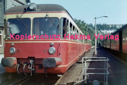 Frankfurt-Königsteiner Eisenbahn - Bahnhof Königstein i. T. - Triebwagen