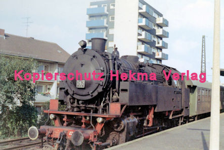 Frankfurt-Königsteiner Eisenbahn - Bahnhof Frankfurt-Höchst - Dampflok 262