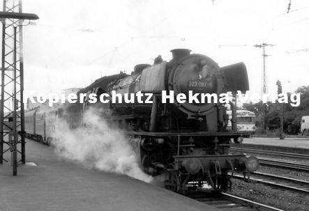 Saarbrücken Eisenbahn - Bahnbetriebswerk Saarbrücken - Lok 023 087-0