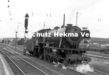 Saarbrücken Eisenbahn - Bahnbetriebswerk Saarbrücken - Lok 023 041-7